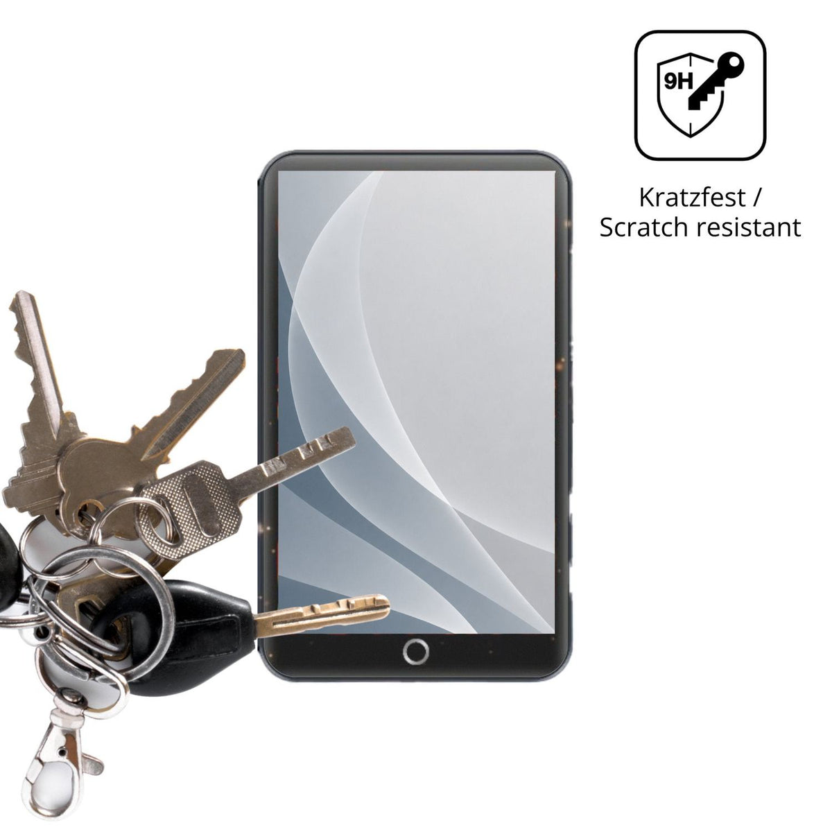 dipos Displayschutz für MECHEN H10 S, mattierte Oberfläche, robuste Festigkeit und perfekte Passform