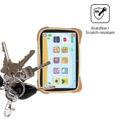dipos Displayschutz für Mediacom Smart Kid 8, mattierte Oberfläche, robuste Festigkeit und perfekte Passform