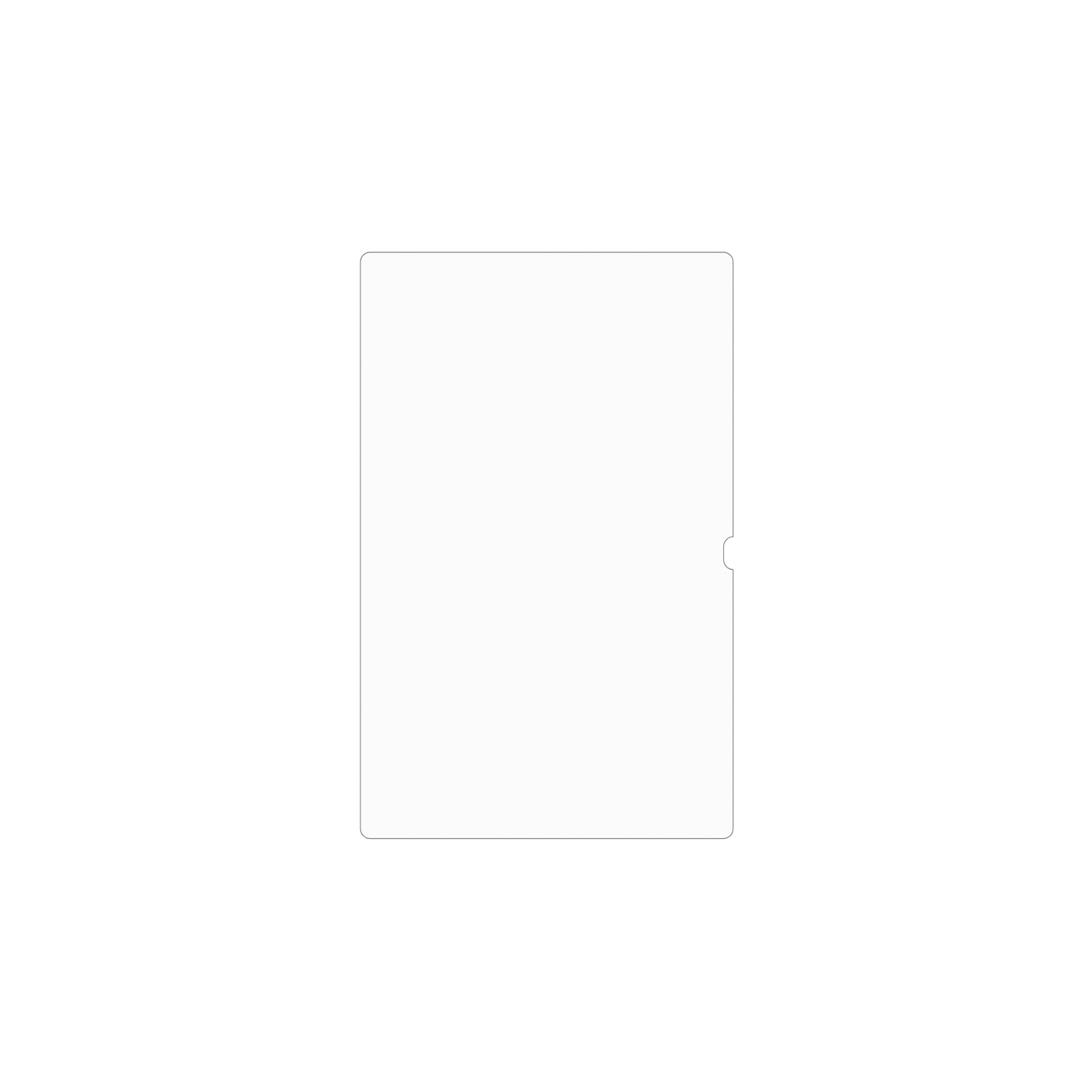 dipos Displayschutz für Mediacom SmartPad Azimut 4, mattierte Oberfläche, geringe Dicke und perfekte Passform