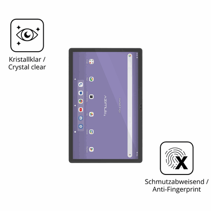 Flexible TPU-Folie passend zugeschnitten für Mediacom SmartPad Azimut 4, vollständige Abdeckung