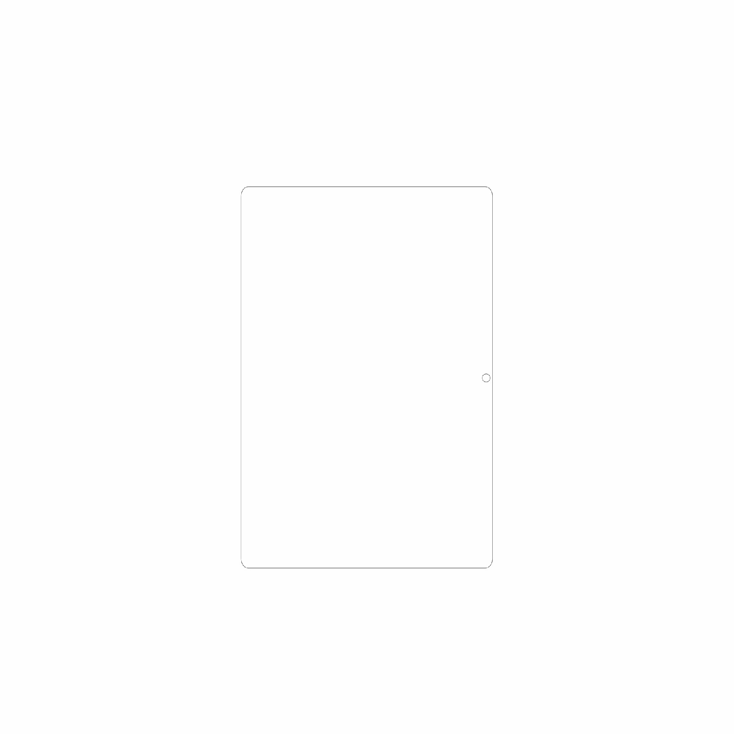 dipos Displayschutz für Mediacom SmartPad Azimut 4 Lite, mattierte Oberfläche, geringe Dicke und perfekte Passform