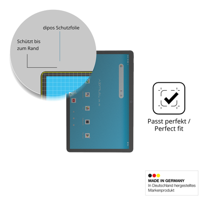 Schutz gegen Kratzer auf dem Mediacom SmartPad Azimut 4 Lite Glas durch Schlüssel oder Ähnliches