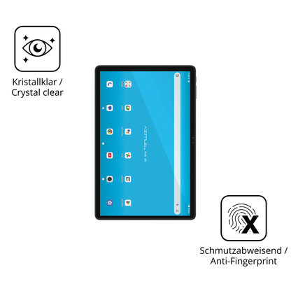 Flexible TPU-Folie passend zugeschnitten für Mediacom SmartPad Azimut 4 Plus, vollständige Abdeckung