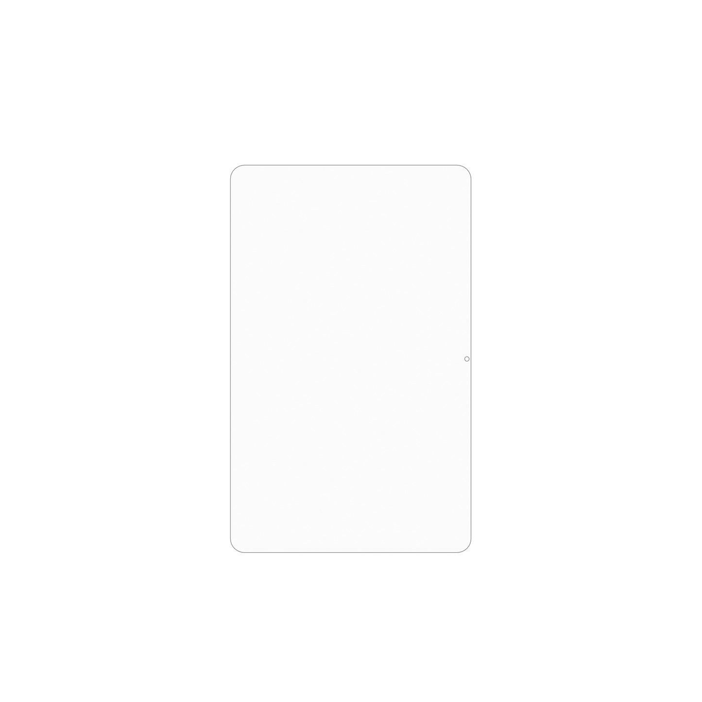 dipos Displayschutz für Mediacom SmartPad Azimut 4 Pro, mattierte Oberfläche, geringe Dicke und perfekte Passform