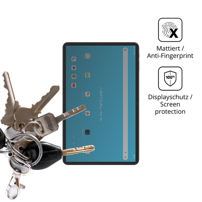 dipos Displayschutz für Mediacom SmartPad Azimut 4 Pro, mattierte Oberfläche, Blickschutzfilter und perfekter Passform