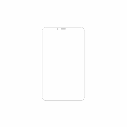 dipos Displayschutz für Mediacom SmartPad YIO 8, mattierte Oberfläche, geringe Dicke und perfekte Passform