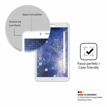 Besonders flexibler Displayschutz mit Anti-Shock-Schicht im Materialmix