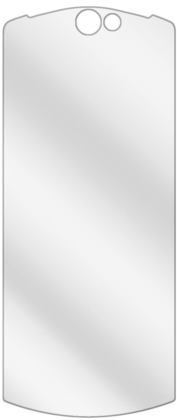 dipos Displayschutz für Meitu T9, transparente Oberfläche, geringe Dicke und perfekte Passform