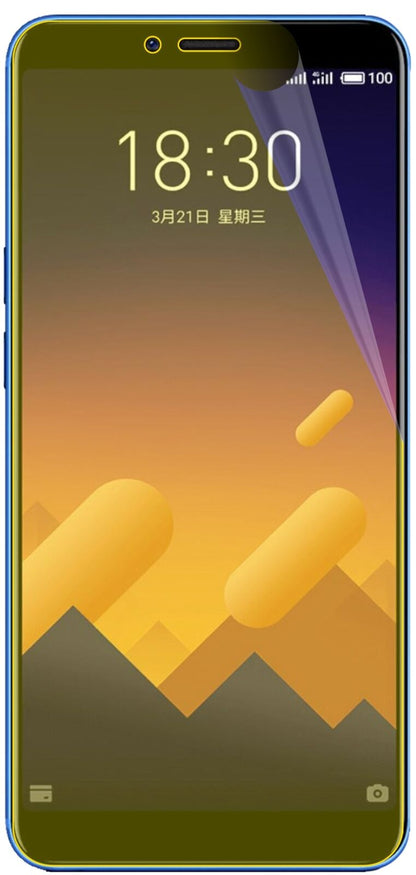 dipos Displayschutz für Meizu E3, transparente Oberfläche, geringe Dicke und perfekte Passform