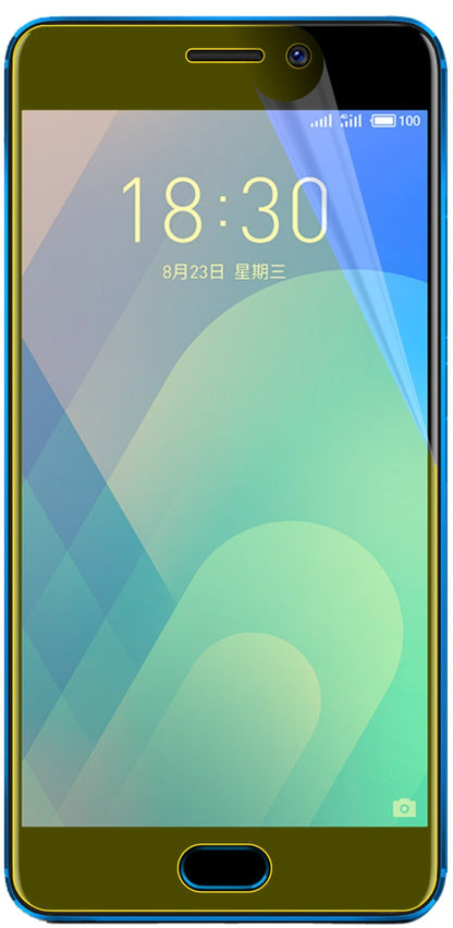 dipos Displayschutz für Meizu M6 Note, transparente Oberfläche, geringe Dicke und perfekte Passform