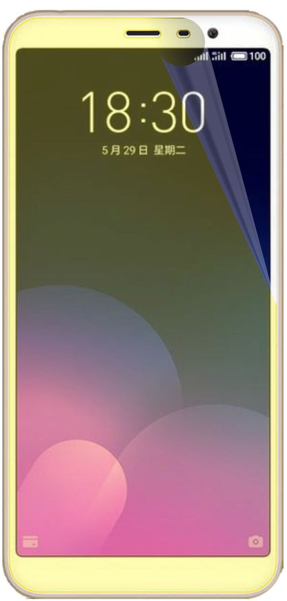 dipos Displayschutz für Meizu M6T, transparente Oberfläche, geringe Dicke und perfekte Passform