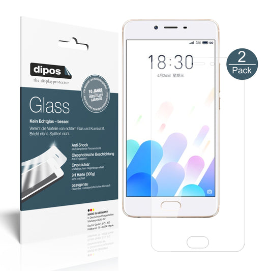 Perfekte Passform und ultimative Qualität: Unser 9H Panzerglas bietet Schutz für Meizu-E2
