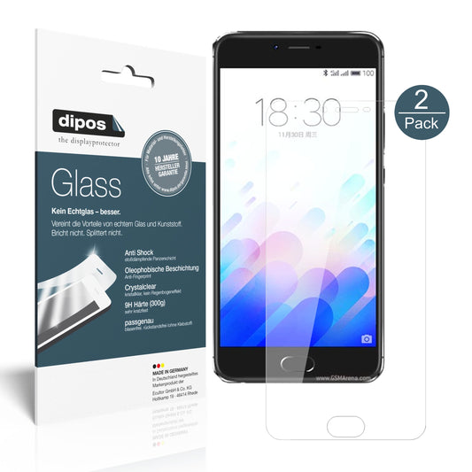 Perfekte Passform und ultimative Qualität: Unser 9H Panzerglas bietet Schutz für Meizu-M3X