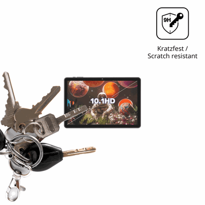 dipos Displayschutz für Mentume K30 10.1, mattierte Oberfläche, robuste Festigkeit und perfekte Passform