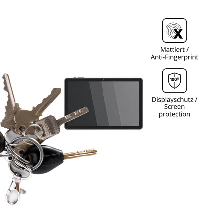 dipos Displayschutz für MENTUME K70, mattierte Oberfläche, Blickschutzfilter und perfekter Passform