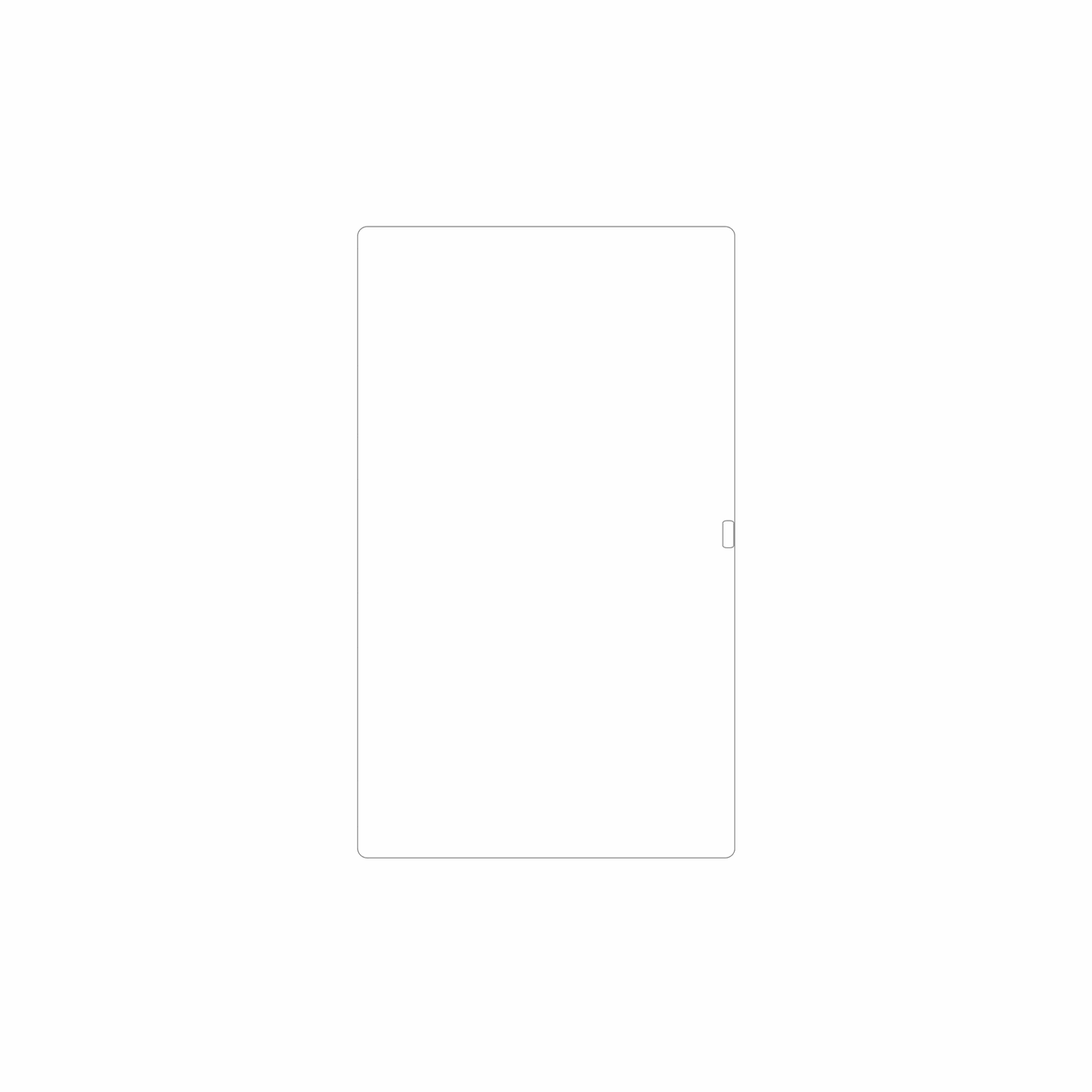 dipos Displayschutz für meswao15.6 zoll, mattierte Oberfläche, geringe Dicke und perfekte Passform
