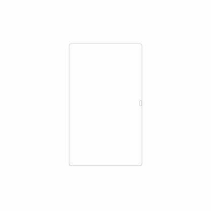 dipos Displayschutz für meswao15.6 zoll, mattierte Oberfläche, geringe Dicke und perfekte Passform