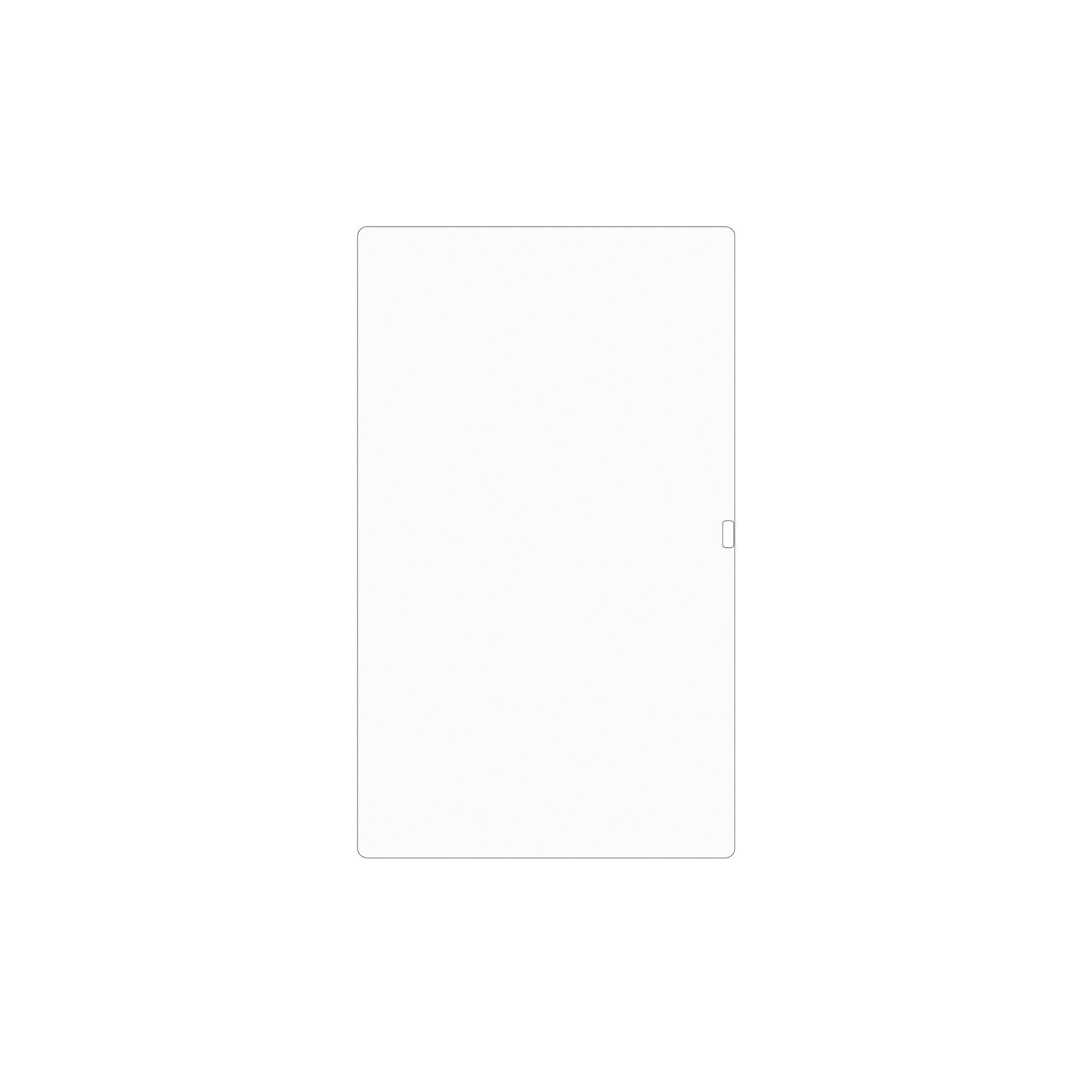 dipos Displayschutz für meswao15.6 zoll, mattierte Oberfläche, geringe Dicke und perfekte Passform