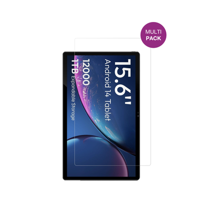 meswao15.6 zoll mit aufgebrachter dipos Displayschutzfolie, glasklare Darstellung ohne Einschränkungen