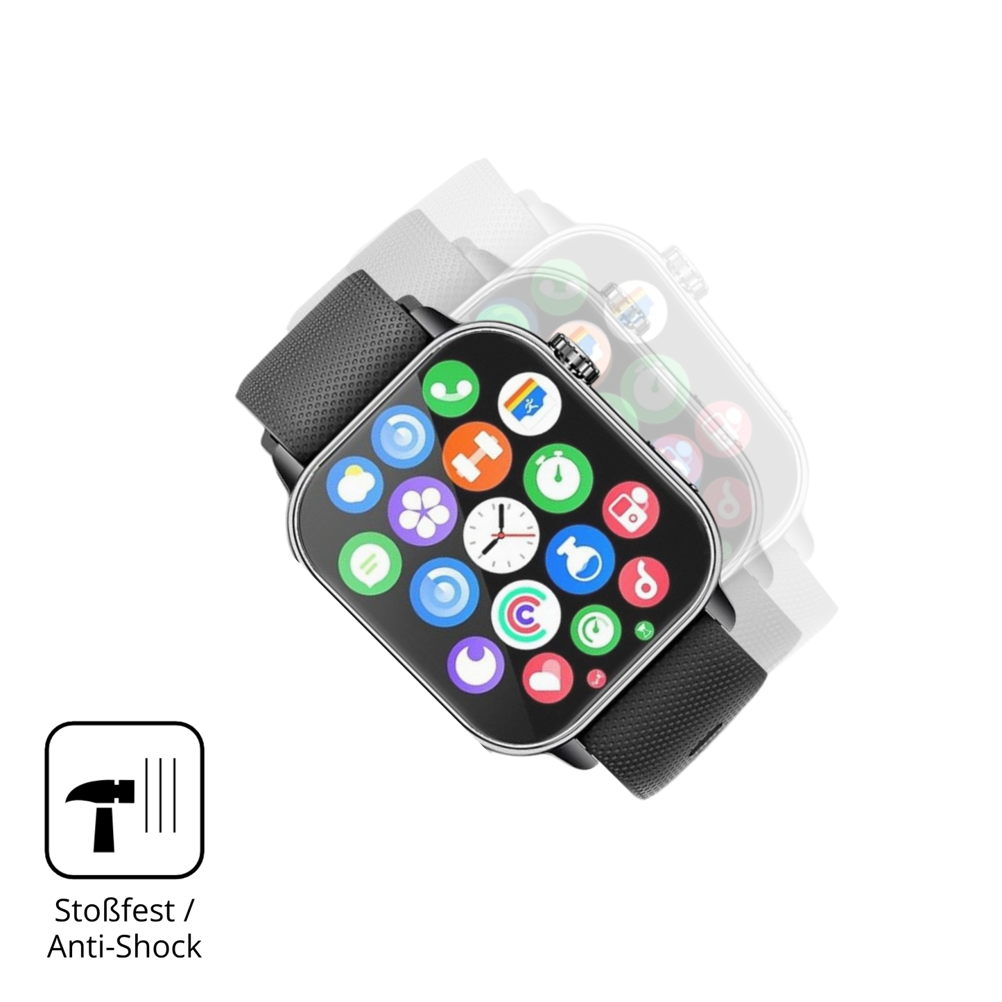 Schutz gegen Kratzer auf dem MFVLP LC210 1.85 Zoll Glas durch Schlüssel, Stöße gegen die Tischkante oder Stürze