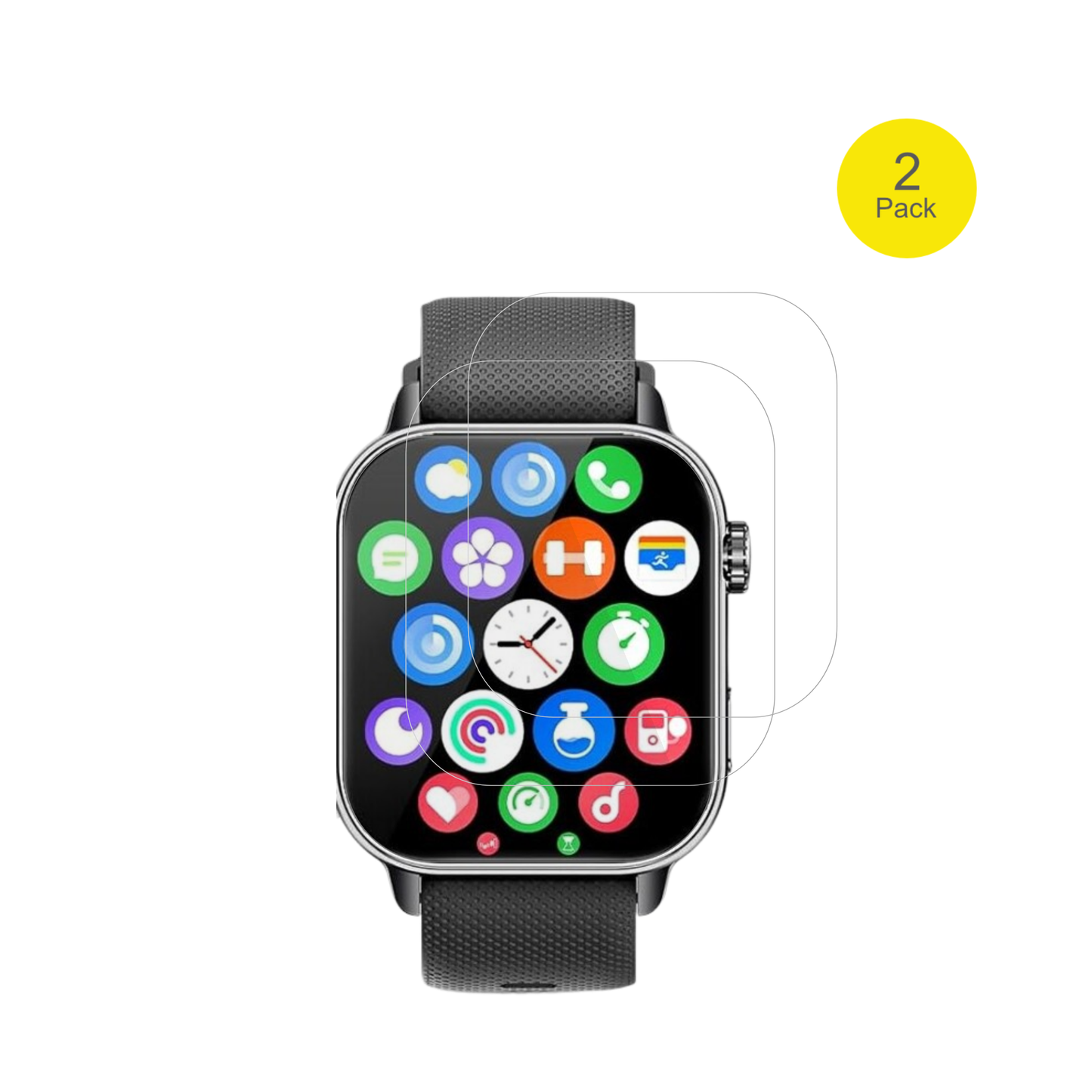 MFVLPLC210 1.85 Zoll mit aufgebrachter dipos Displayschutzfolie, glasklare Darstellung ohne Einschränkungen