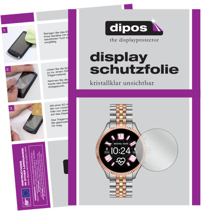 6x Schutzfolie klar für Michael Kors Lexington 2 Display-Schutzfolie