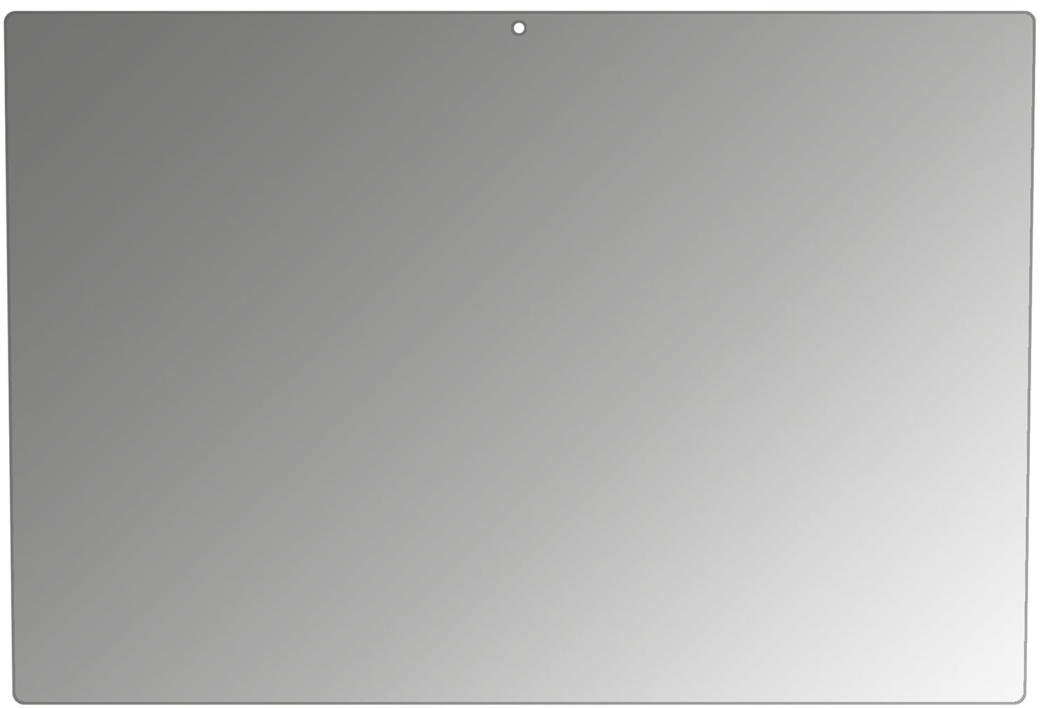MicrosoftSurface Book 3 15 Zoll mit aufgebrachtem dipos Displayschutz, der seitliche Einblicke blockiert