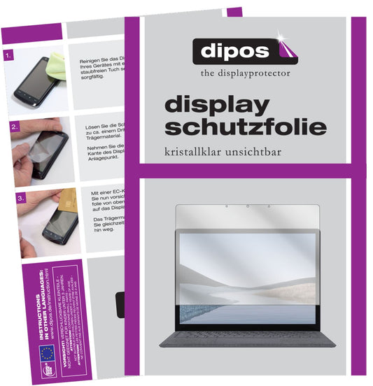 1x Schutzfolie klar für Microsoft Surface Laptop 3 13.5 Zoll Display-Schutzfolie