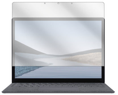 MicrosoftSurface Laptop 3 13.5 Zoll mit aufgebrachter dipos Displayschutzfolie, glasklare Darstellung ohne Einschränkungen