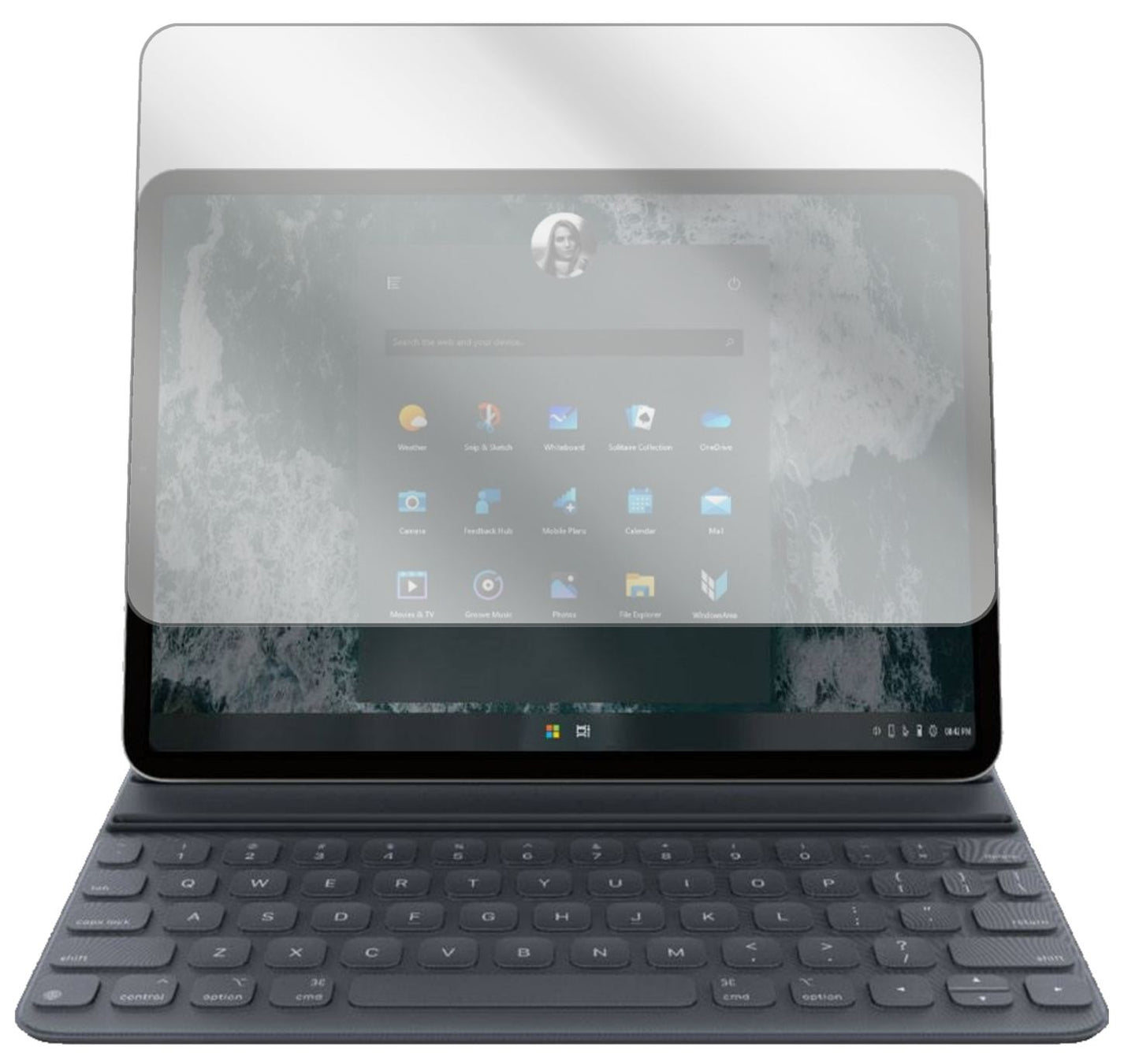 1x Schutzfolie klar für Microsoft Surface Pro 7 Display-Schutzfolie