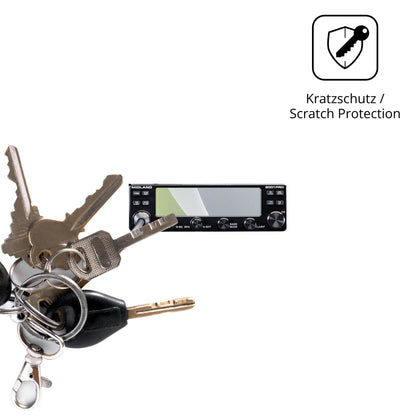 2x Schutzfolie matt für Midland 8001 Pro Display-Schutzfolie