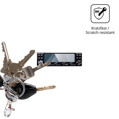 2x 9H Schutzfolie für Midland 8001 Pro Panzerfolie