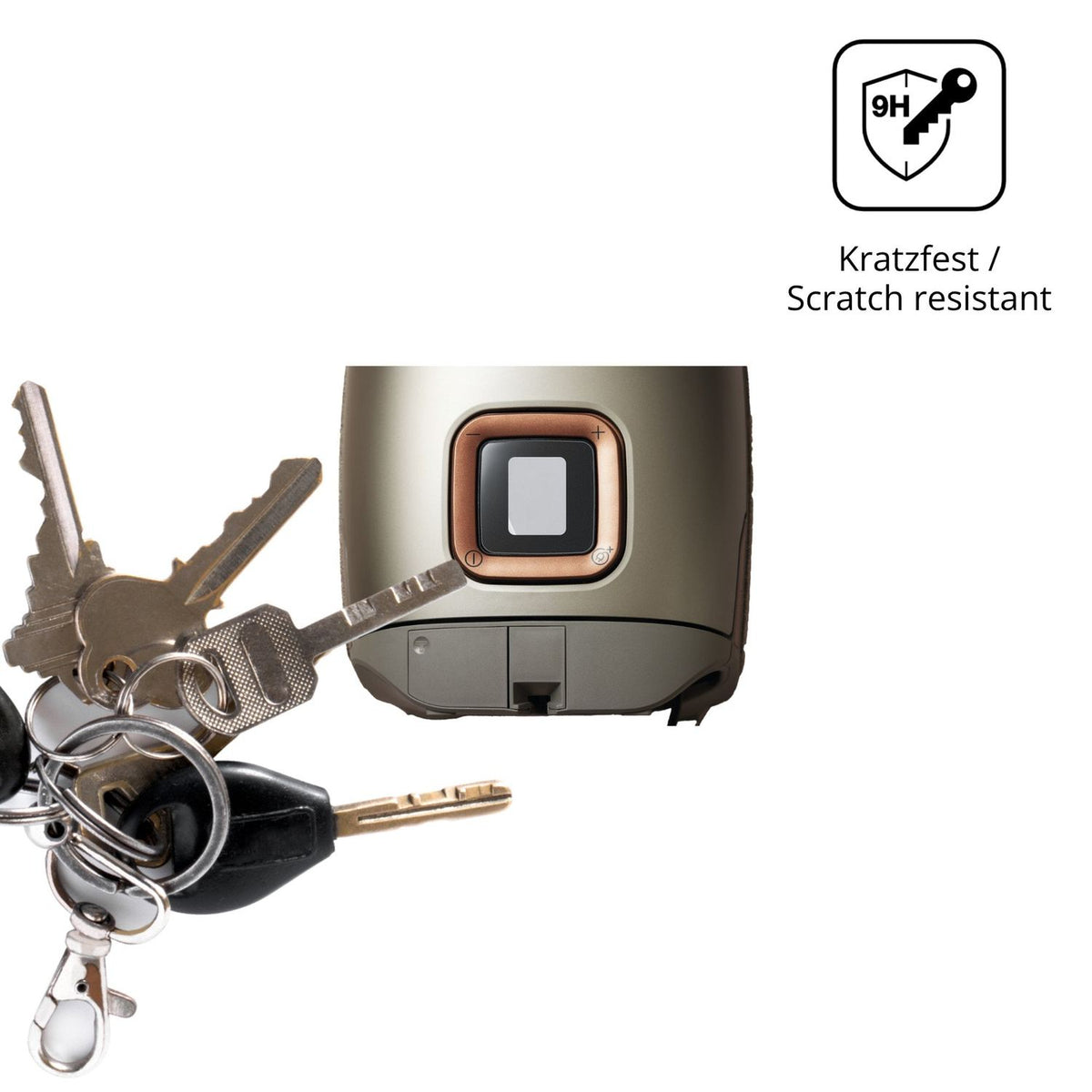 dipos Displayschutz für Miele Guard L1 Comfort, mattierte Oberfläche, robuste Festigkeit und perfekte Passform