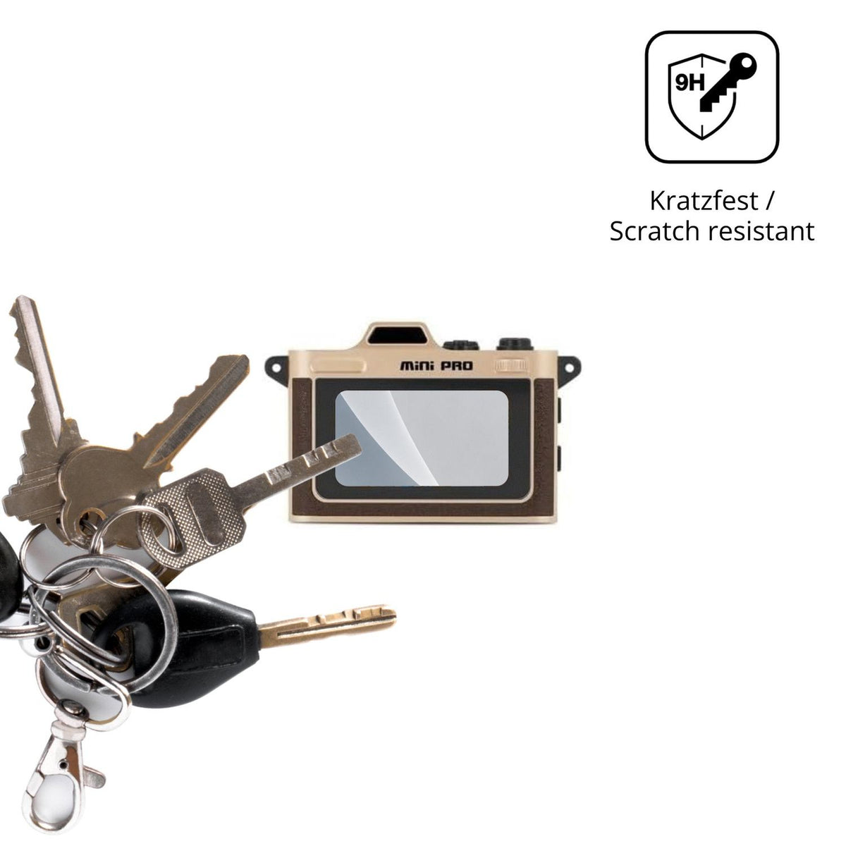 dipos Displayschutz für Minolta MNBM1 Mini Pro, mattierte Oberfläche, robuste Festigkeit und perfekte Passform