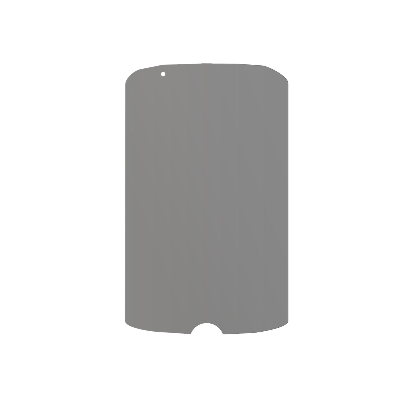 dipos Displayschutz für Mio Cyclo 215 HC, mattierte Oberfläche, Blickschutzfilter und perfekter Passform