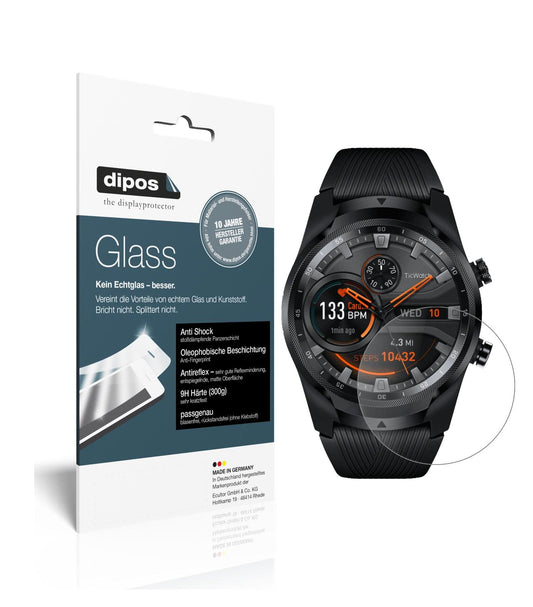 1x 9H Schutzfolie matt für Mobvoi TicWatch Pro 4G Panzerfolie