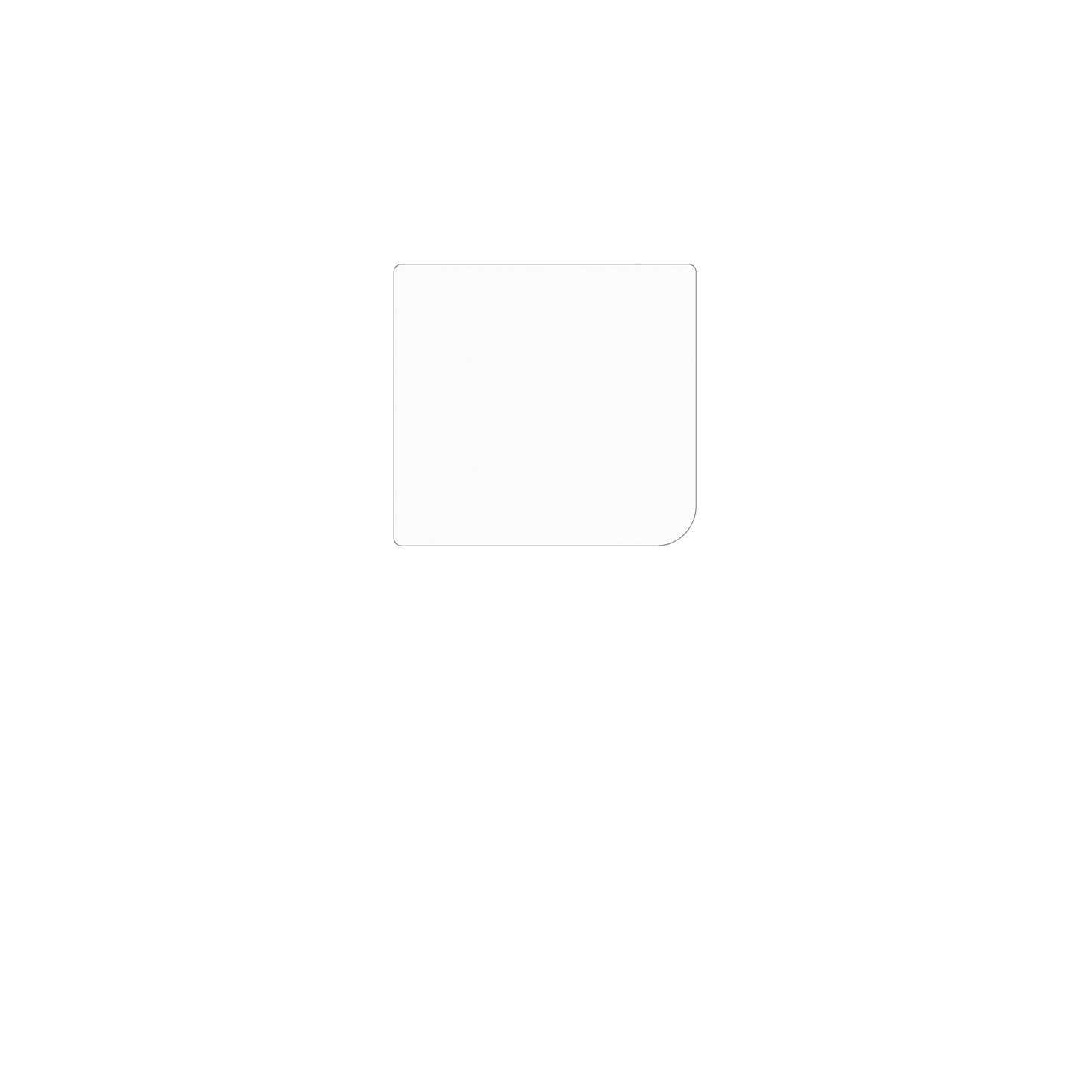 dipos Displayschutz für Modretro Chromatic, mattierte Oberfläche, geringe Dicke und perfekte Passform