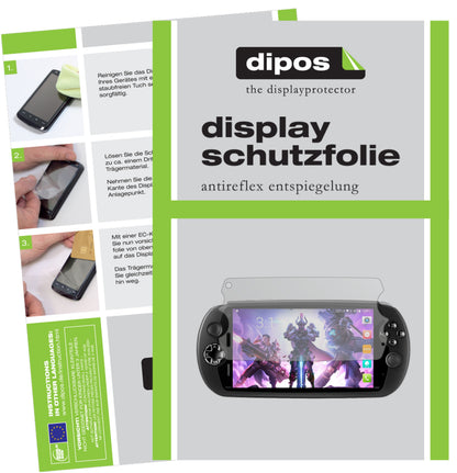 5x Schutzfolie matt für MOQI i7s Display-Schutzfolie