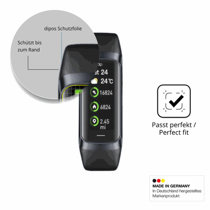 Besonders flexibler Displayschutz mit Anti-Shock-Schicht im Materialmix