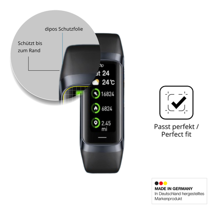 Schutzfolie mit optimaler Passform, zur Verwendung mit Hüllen geeignet