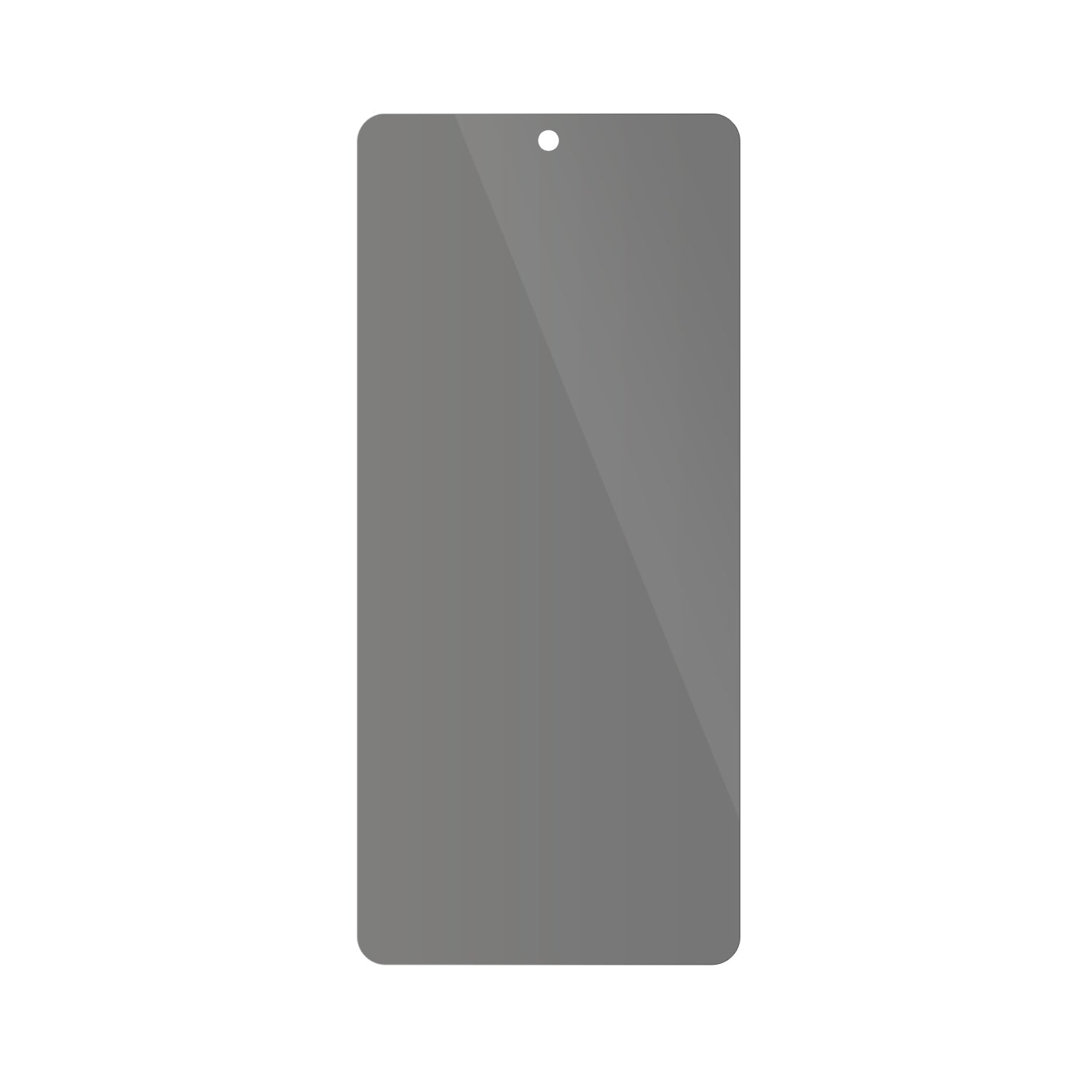dipos Displayschutz für Motorola Edge 50 fusion, mit Blickschutzfilter und perfekter Passform auch für die Rundungen