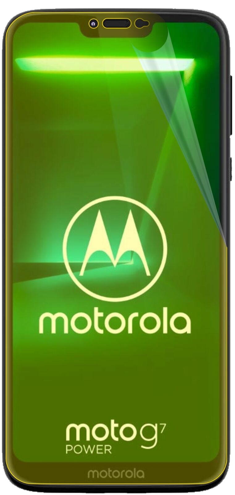 dipos Displayschutz für Motorola Moto G7 Power, transparente Oberfläche, geringe Dicke und perfekte Passform