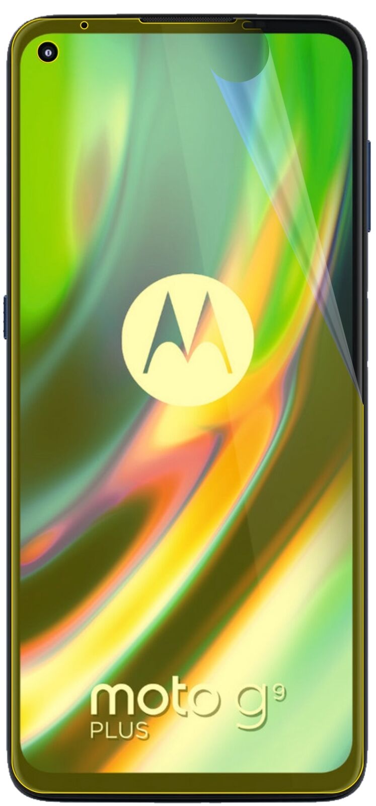 dipos Displayschutz für Motorola Moto G9 Plus, transparente Oberfläche, geringe Dicke und perfekte Passform