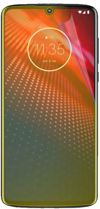 dipos Displayschutz für Motorola Moto Z4, transparente Oberfläche, geringe Dicke und perfekte Passform