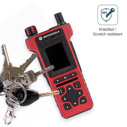 dipos Displayschutz für Motorola MTP8500Ex, mattierte Oberfläche, robuste Festigkeit und perfekte Passform