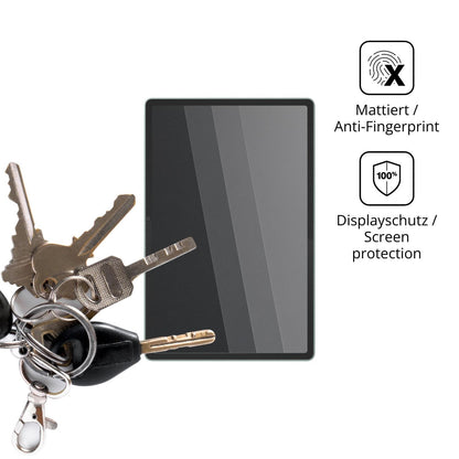 dipos Displayschutz für Motorola Pad 70 Groove, mattierte Oberfläche, Blickschutzfilter und perfekter Passform