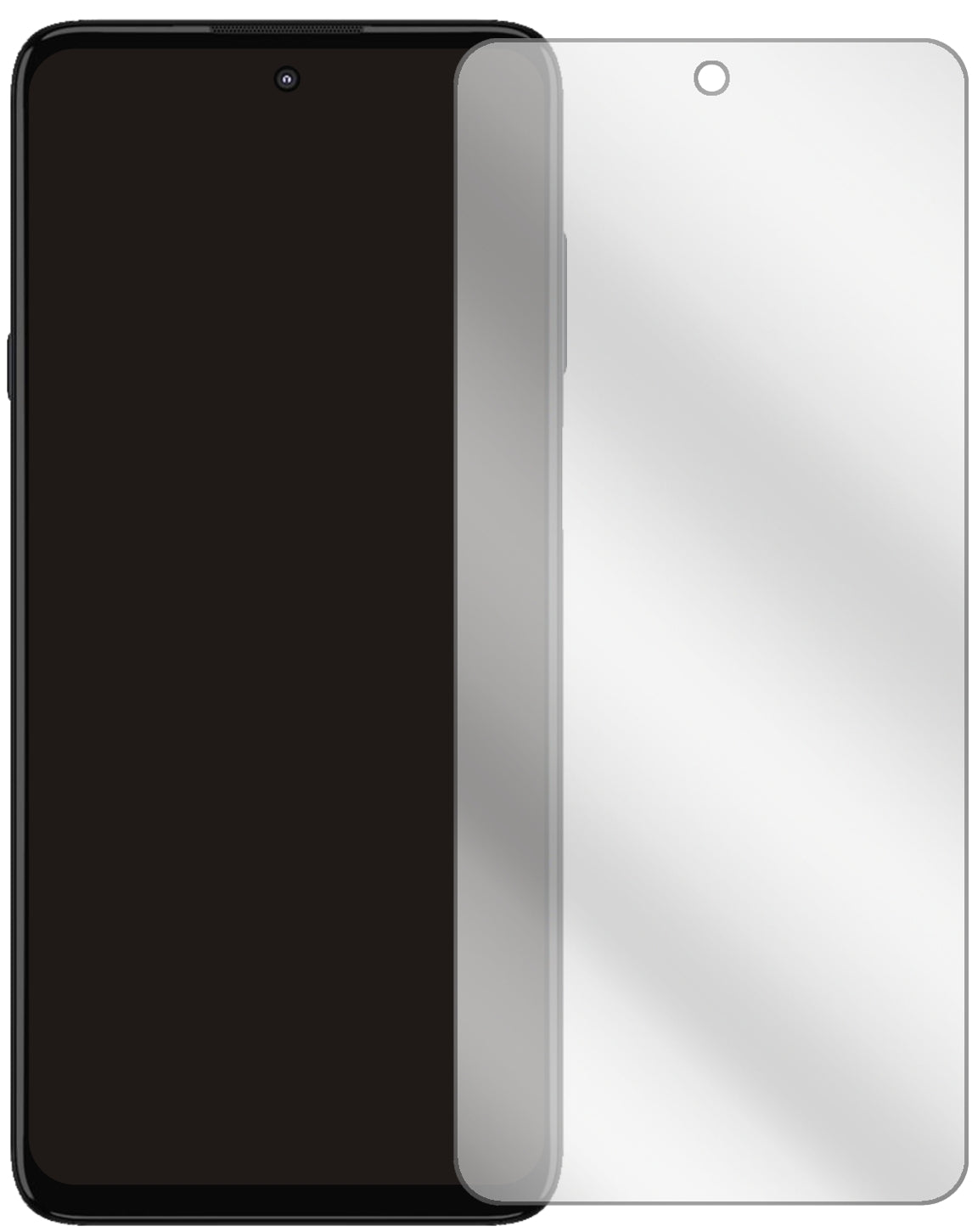 1x Schutzfolie klar für Motorola Edge 20 Lite Display-Schutzfolie