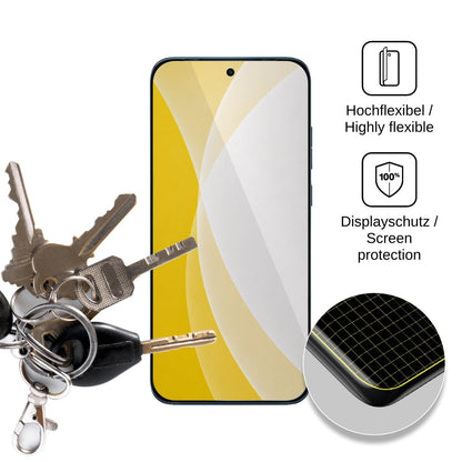 2x 3D Full Cover Schutzfolie für Motorola Edge 70 Plus