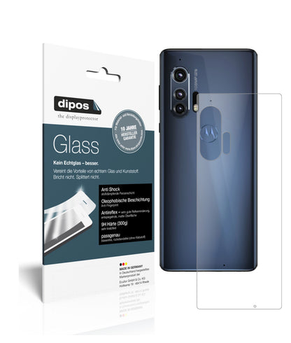 2x 9H Schutzfolie matt für Motorola Edge Plus Rückseite Panzerfolie