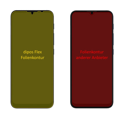 2x 3D Full Cover Schutzfolie für Motorola G20 SE